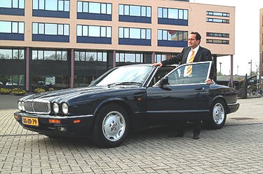 trouwautos,limousines, Jaguar XJ6 4.0 Souvereign, Vrijhoeven trouwautos, Den Bosch