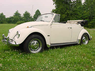 Volkswagen Kever Cabriolet, klassieker, trouwauto
